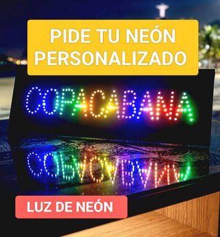 Cuadro Neón Personalizado El Molino