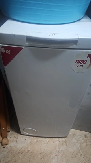 Lavadora 6kg 1000 rpm solo tiene 10 usos