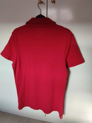 Polo Hollister Rosa Talla XL