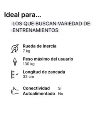 Elíptica Domyos 500 casi nueva