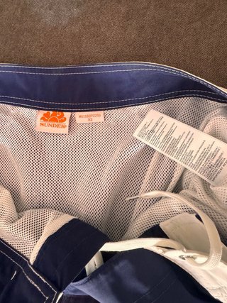 Costume da bagno Sundek uomo blu e bianco