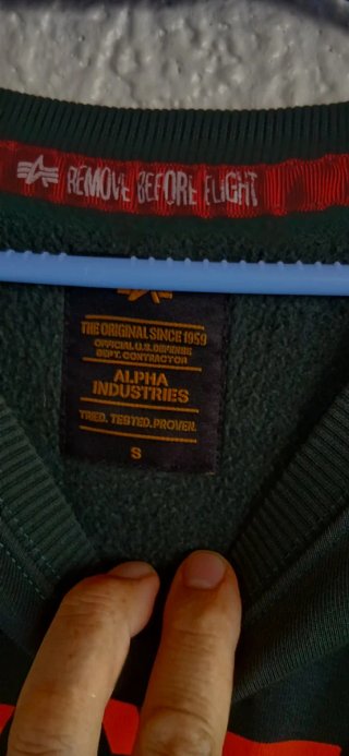 Sudadera Alpha Industries verde