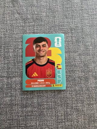 Cromo Pedri España Mundial 2026