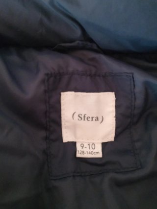 Chaleco acolchado Sfera niños talla 9 a 10 años