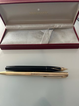 Pluma estilográfica,bolígrafo Sheaffer con estuche