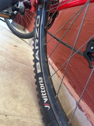 Bicicleta Rockrider 100 Roja