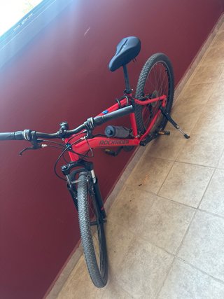 Bicicleta Rockrider 100 Roja