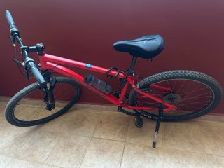 Bicicleta Rockrider 100 Roja