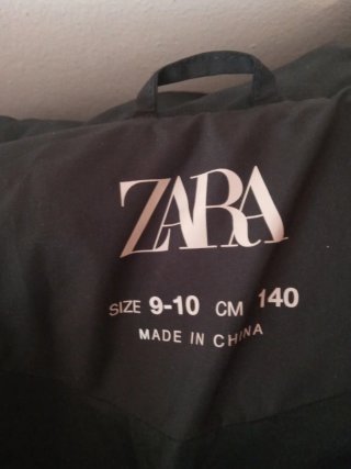 Chaqueta Zara Niños Talla 9-10 Años