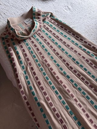 Falda de punto midi sin etiqueta