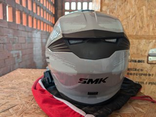 Casco Moto SMK en buen estado.