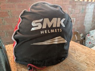 Casco Moto SMK en buen estado.