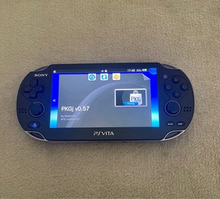 PS Vita Fat PCH-1004 Wi-Fi Nera con Mod