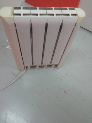Radiador eléctrico blanco
