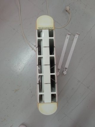 Radiador eléctrico blanco