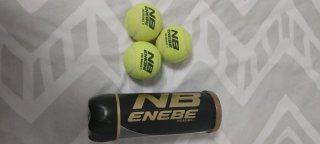 3 Pelotas Padel HEAD Pro S y 3 Enebe