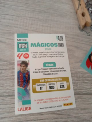 Cromos Mágicos Adrenalyn Messi y Ronaldo