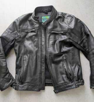 Chaqueta de cuero Ixon para moto
