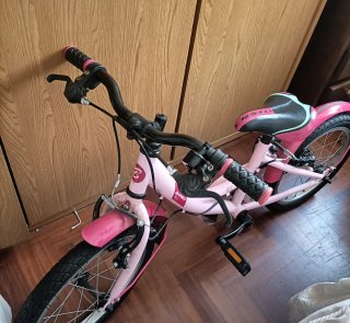 Bicicleta infantil rosa B-PRO