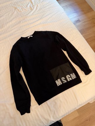 Sudadera MSGM Negra Talla S
