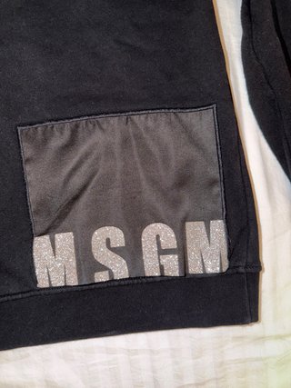 Sudadera MSGM Negra Talla S