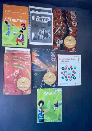 Libros 3° e.s.o. Virgen de la victoria