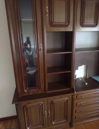 Mueble de salón modular madera
