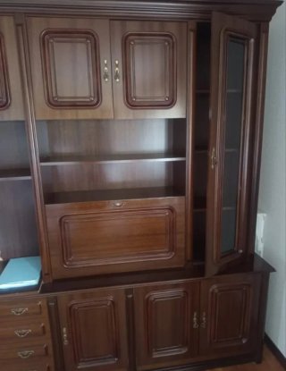 Mueble de salón modular madera