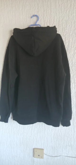 Sudadera Alpha Industries Negra Cremallera