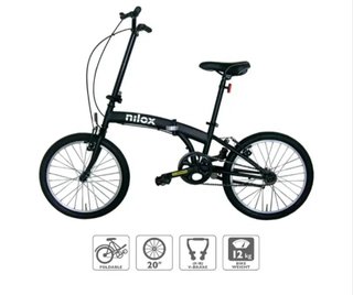 Bicicleta plegable Nilox MICRO BIKE