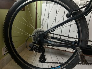 Bicicleta Montaña Rockrider Negra