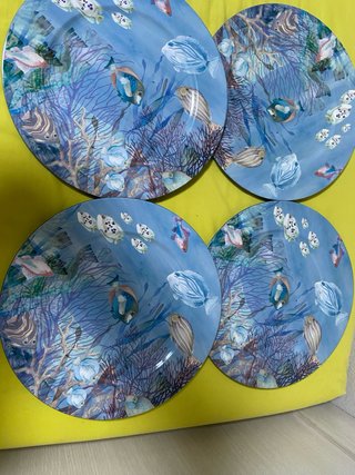 Lote Villeroy & Boch porcelana paisaje y platos 4l
