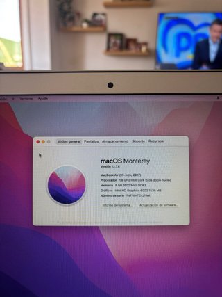 Macbook Air 2017 Plata 13”