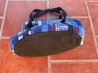 BOLSA VIAJE DE TELA PERRO-GATO HASTA 4 KG