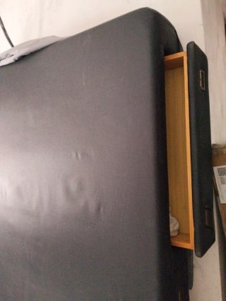 NO ENVIO Canapé madera 135x180 con 4 cajones