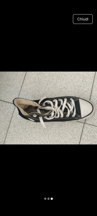 Converse All Star nere ottime condizioni