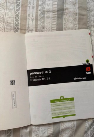Passerelle 3, français B1-B2, Bachillerato Livr...