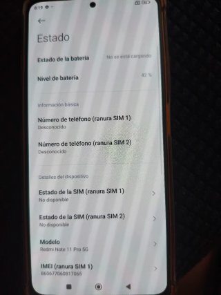 Xiaomi Redmi Note 11 Pro 5G Azul