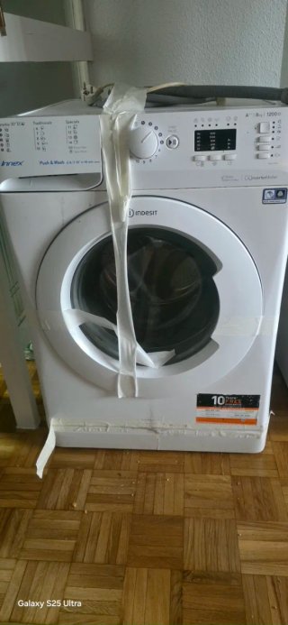 Lavadora Indesit 8kg 1200rpm