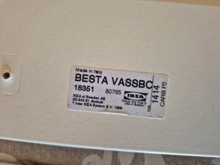 Puertas Besta Ikea 60x64 Blanco