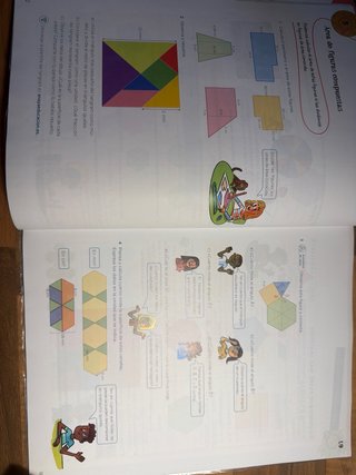 Libro de matemáticas. Primaria 6. Sin usar