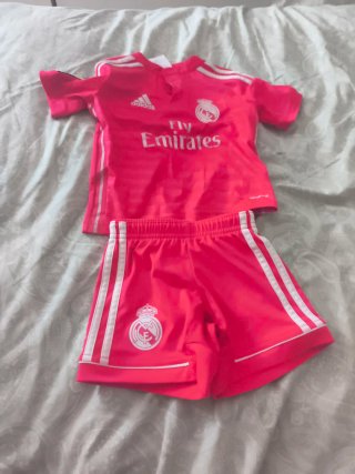 Conjunto Camiseta y Short Real Madrid Infantil