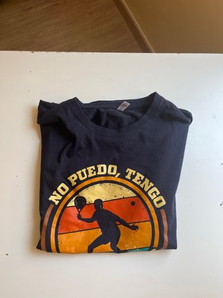 Camiseta No puedo, tengo pádel