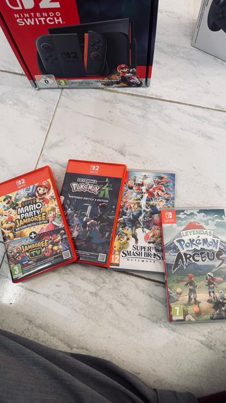 Nintendo Switch 2 mario kart + Accesorios y Juegos