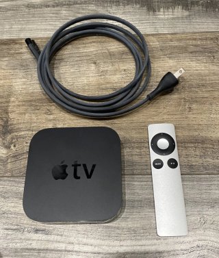 Apple TV 3ª Gen + Mando + Cable