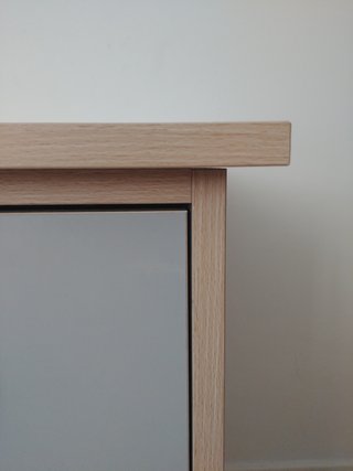 Mesa escritorio hecha a medida 240x70