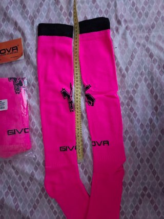 Calzettoni GIVOVA fuxia logo Chievo Verona