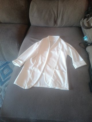 Chaqueta blanca elegante