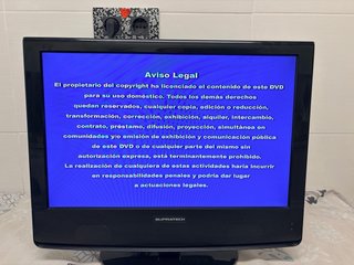 TV LCD Supratech 19 Negra
