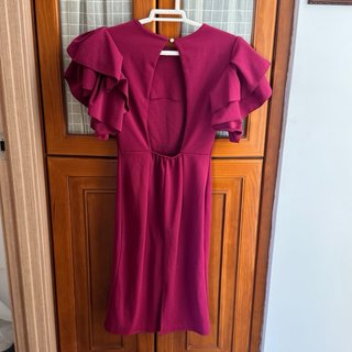 Vestido de fiesta rosa/morado talla única
